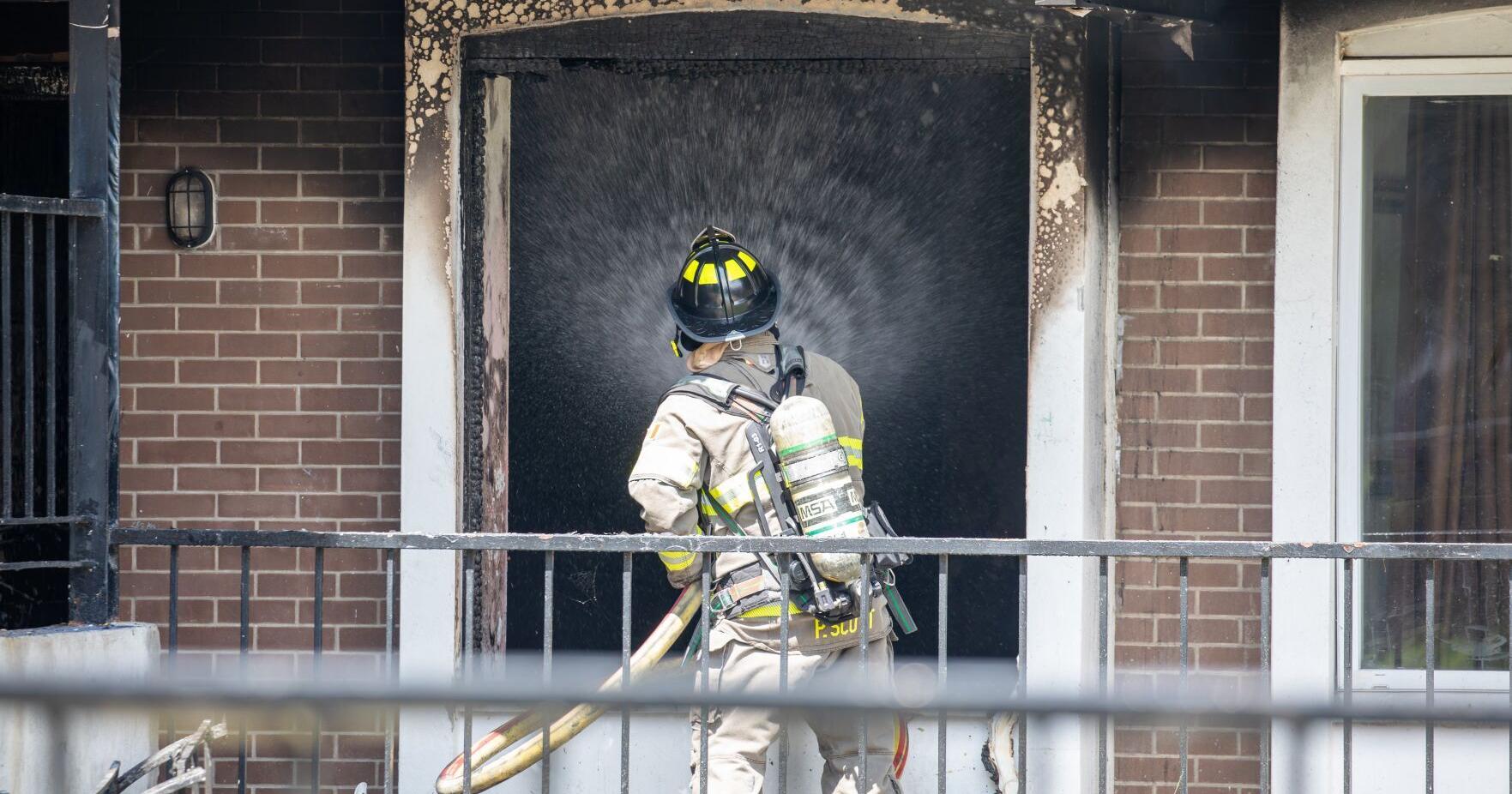 Niagara Falls firefighters knock down blaze at former motel