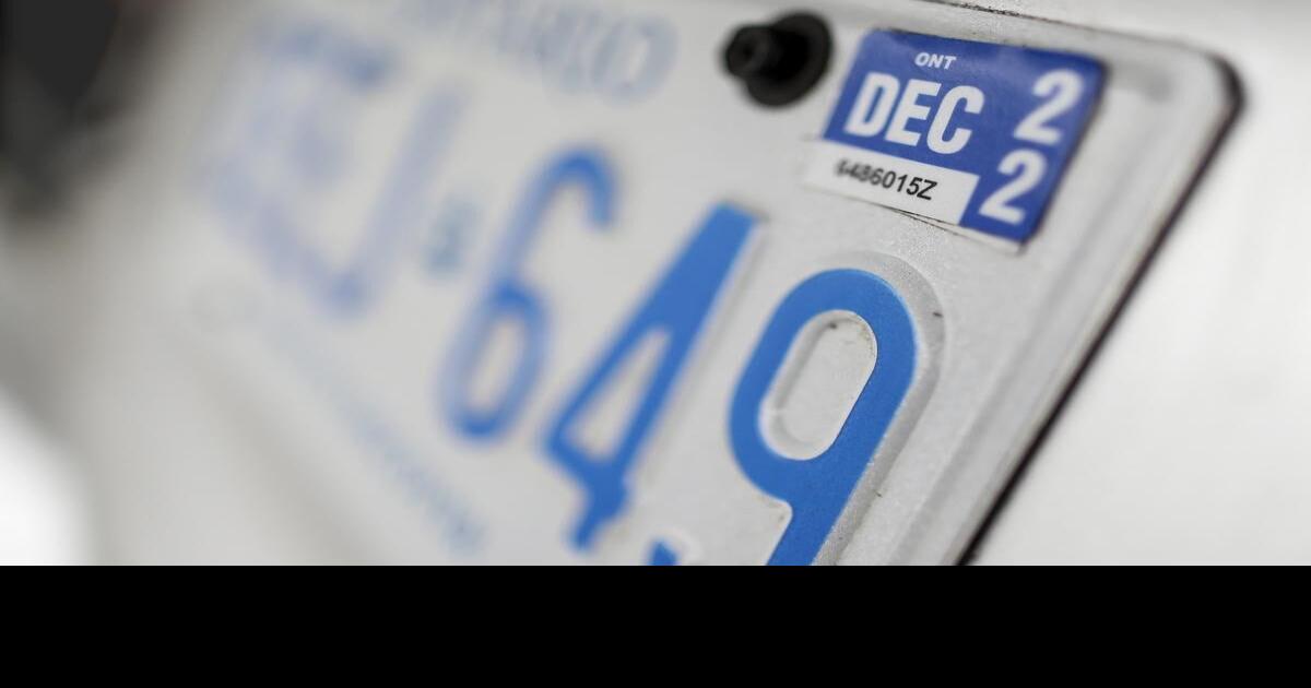 How to get your Ontario licence plate sticker refund