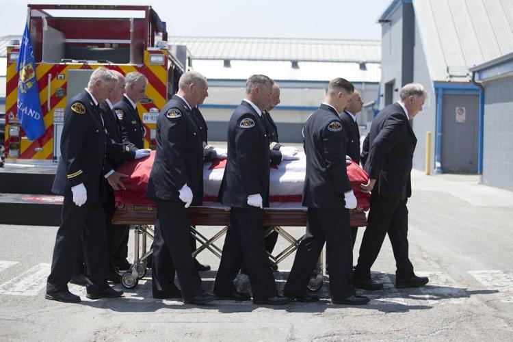A final salute to fallen Welland firefighter