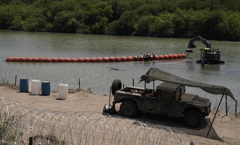 Texas is using disaster declarations to install buoys and razor wire on ...
