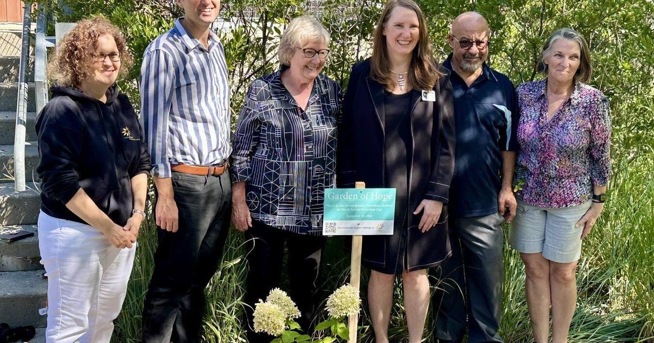 Halton Region unveils 5th Garden of Hope and sends a message to those struggling with mental health