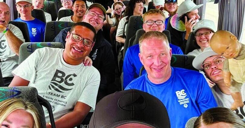 Dozens of athletes bused in from Kelowna after grounded by wildfires