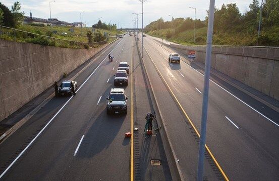 Police silent on Highway 406 closure