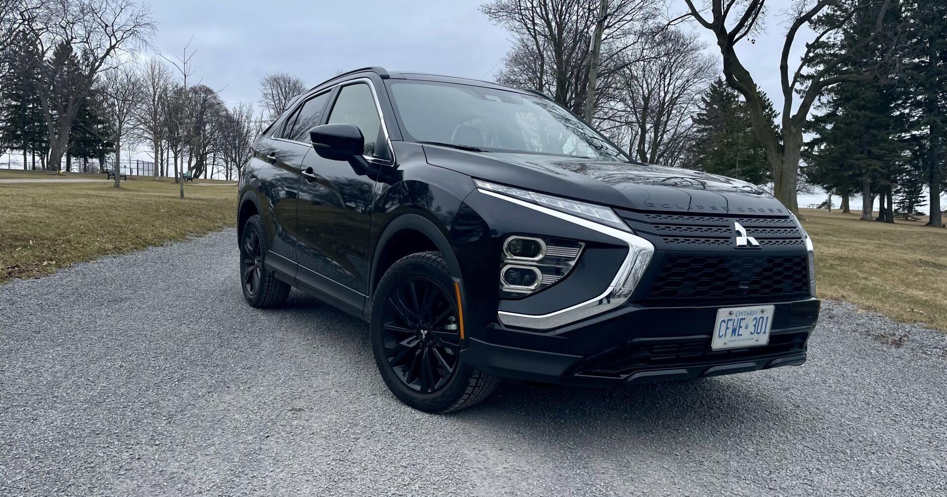 2024 Mitsubishi Eclipse Cross Noir S-AWC: old school, black - Vimarsana News