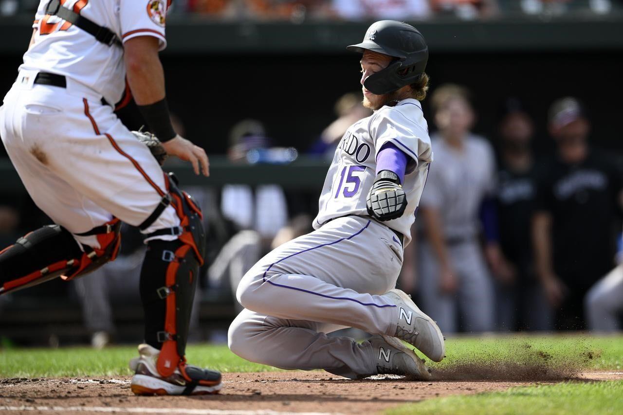 Vines' strong outing in big league debut leads Braves past Rockies 7-3