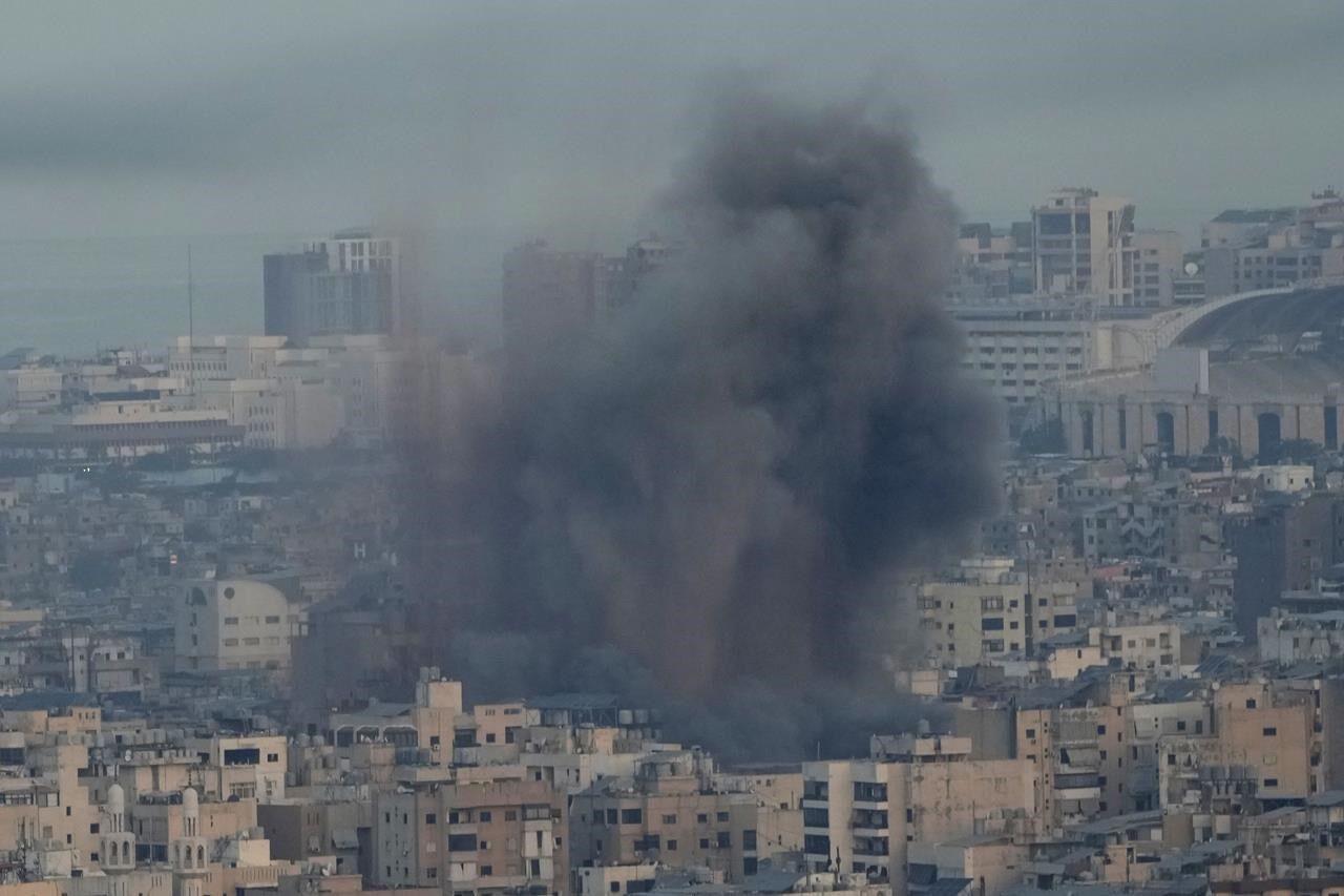 Israeli strikes kill 27 in Lebanon, including in a town with a dark