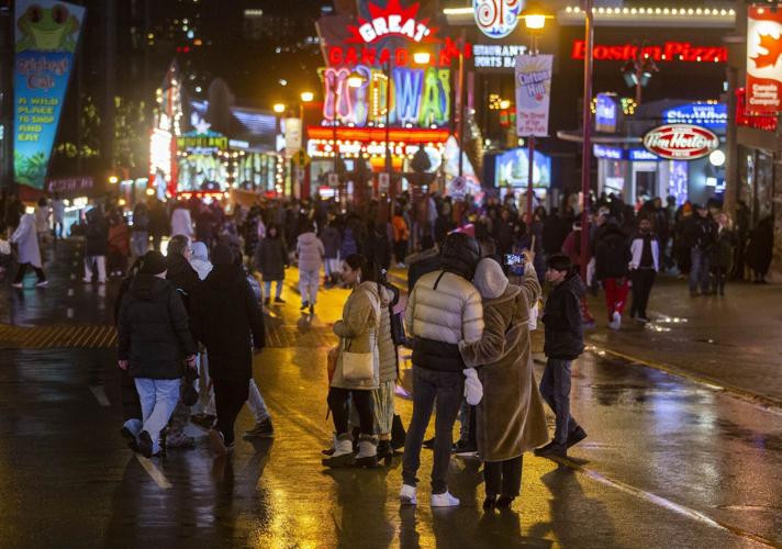 Photos Crowds flock to Niagara Falls for New Year's Eve