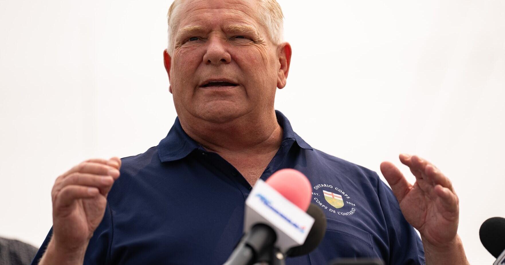 Ford says premiers will discuss fire strategy with Carney