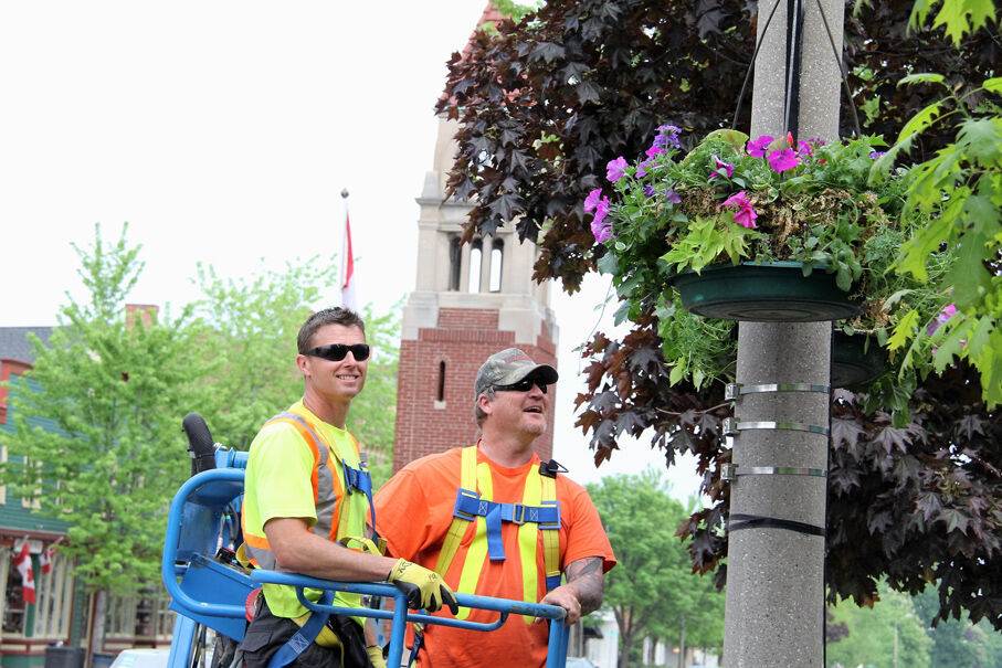 Hanging baskets a NOTL attraction on their own