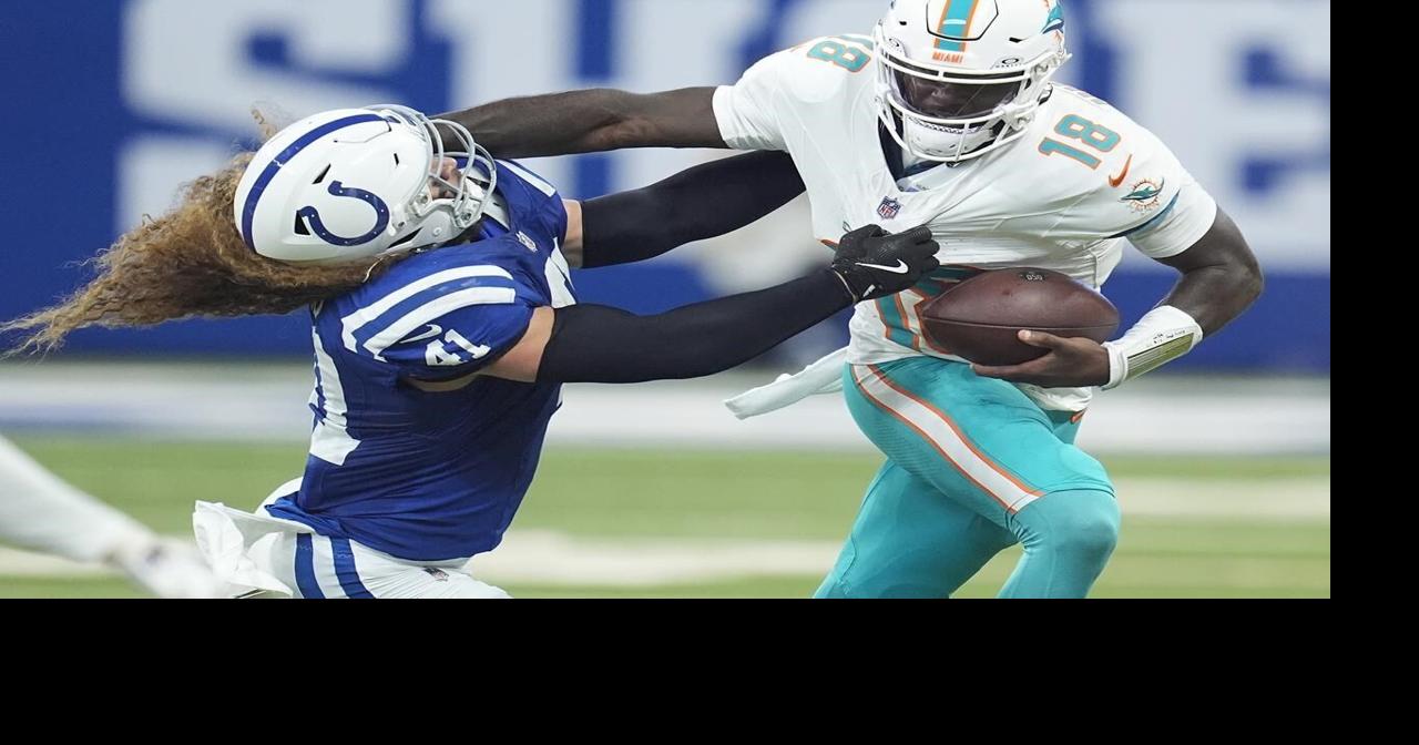 Tim Boyle finishes game at QB for Dolphins after Tyler Huntley leaves