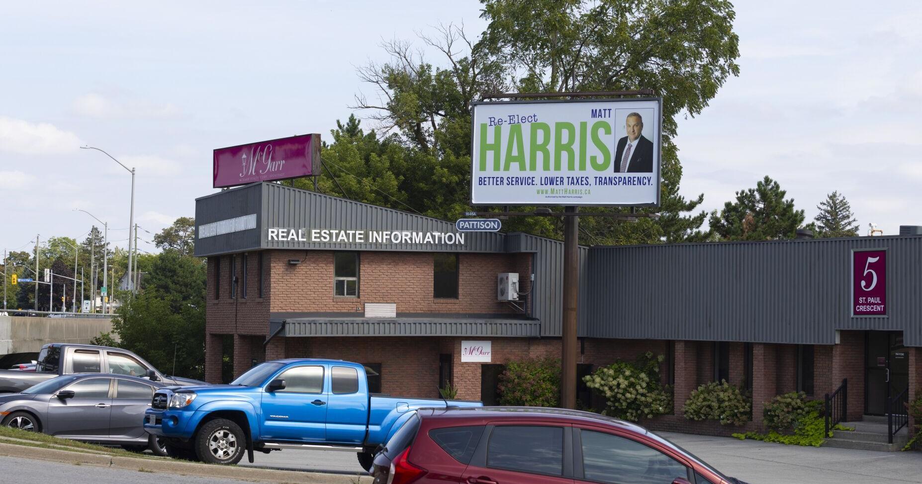 Candidate told to remove St . Catharines election sign