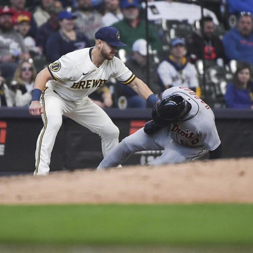 Caratini, Wiemer homered, Brewers top Tigers, Báez hurt