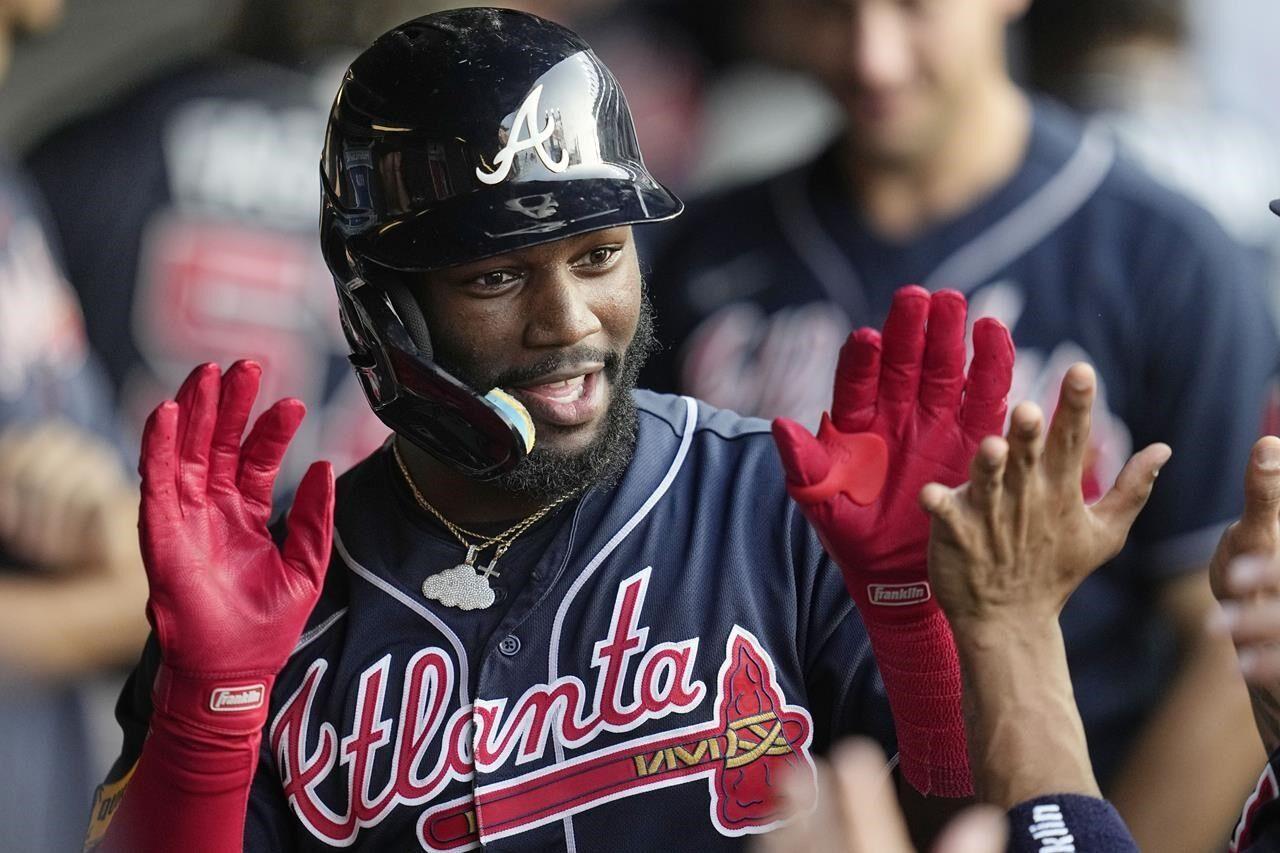 Acuña hits 2 HRs as power-hitting Braves keep rolling, beat Ryan, Twins 6-2