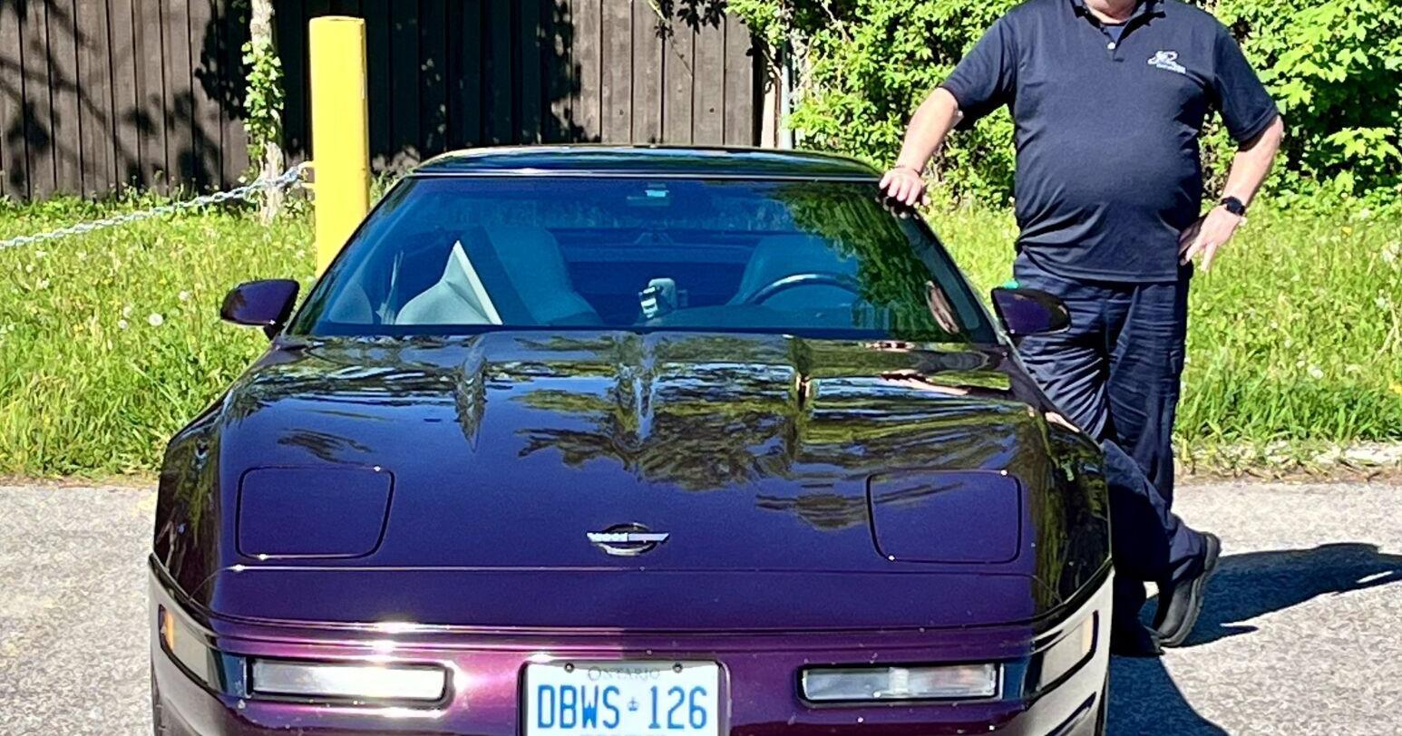 Little purple Corvette? His cousin left him his 1994 'Vette - Vimarsana News