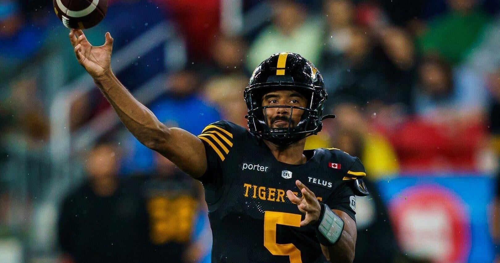 Hamilton starter Tre Ford out of Labour Day game with injury