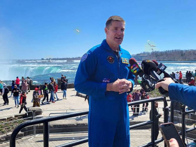 Astronaut excited to see total solar eclipse for first time