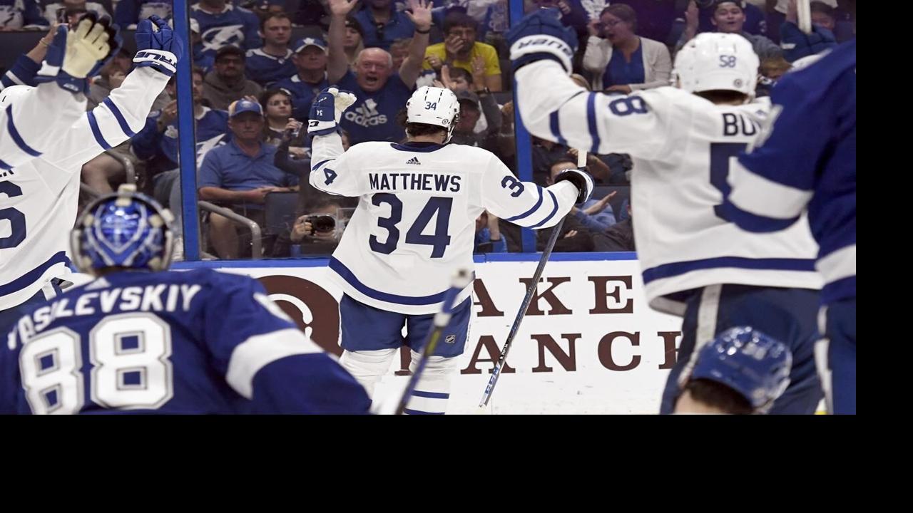 Auston Matthews has hat trick, Maple Leafs rally to beat Canadiens