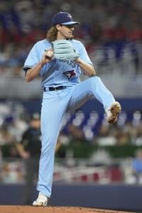 Blue Jays rough up Sandy Alcantara in 6-3 win over Marlins