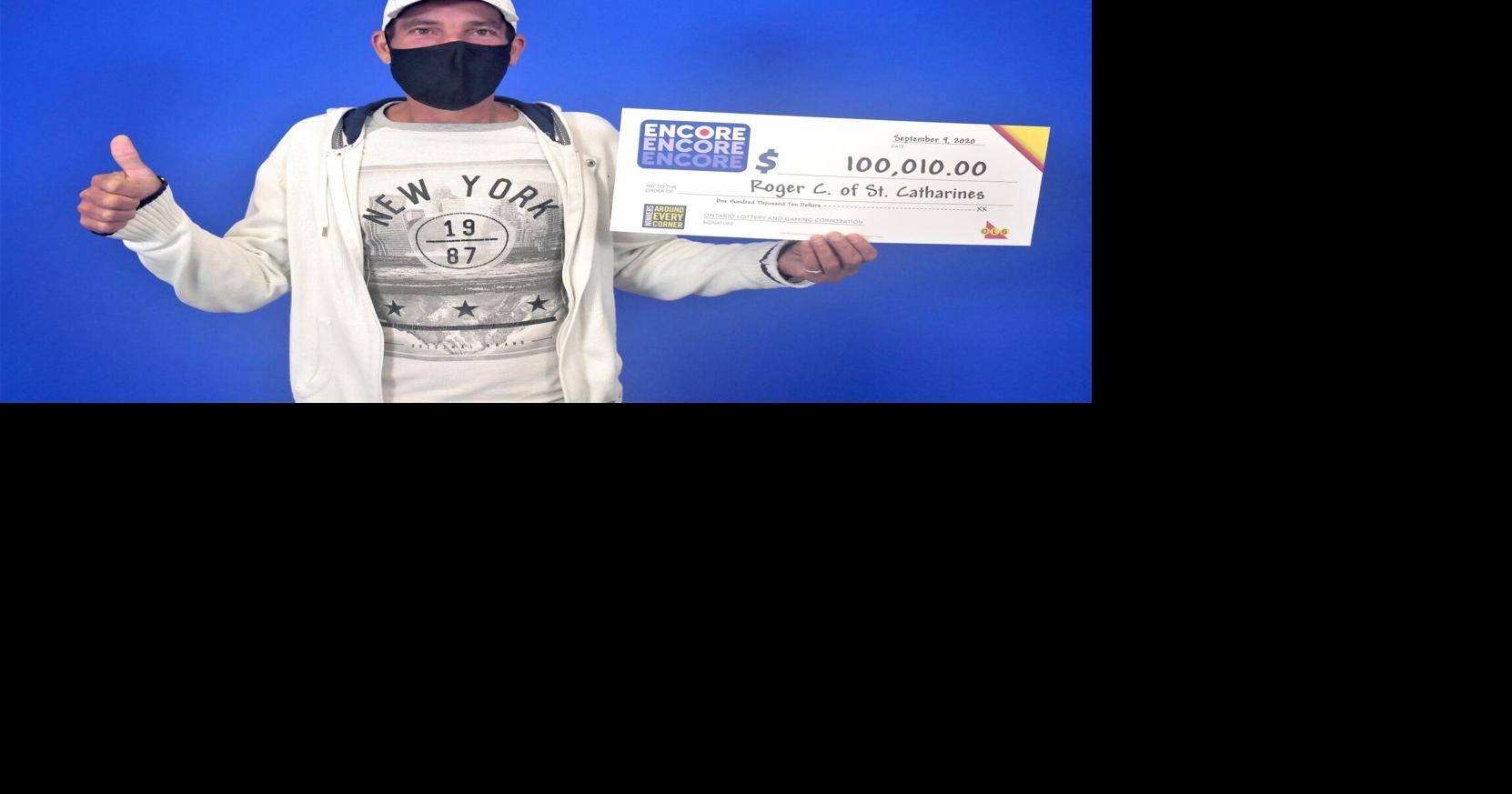 St. Catharines man ‘at ease’ thanks to Encore win