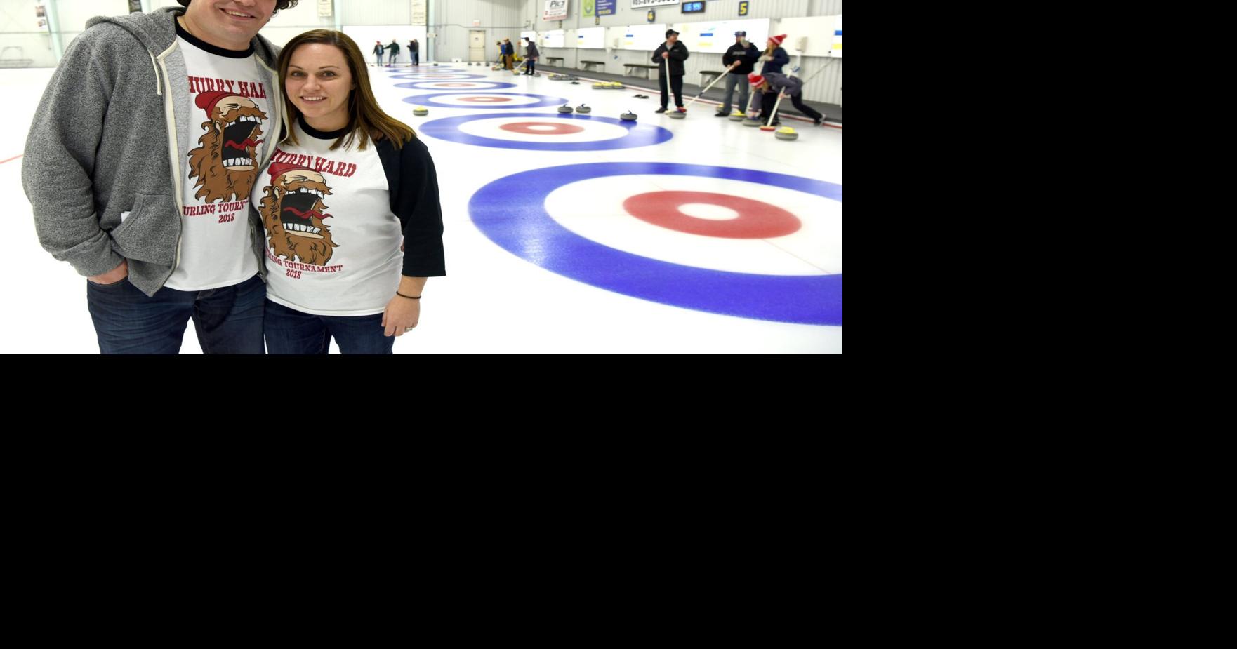 Curlers toss rocks against cancer