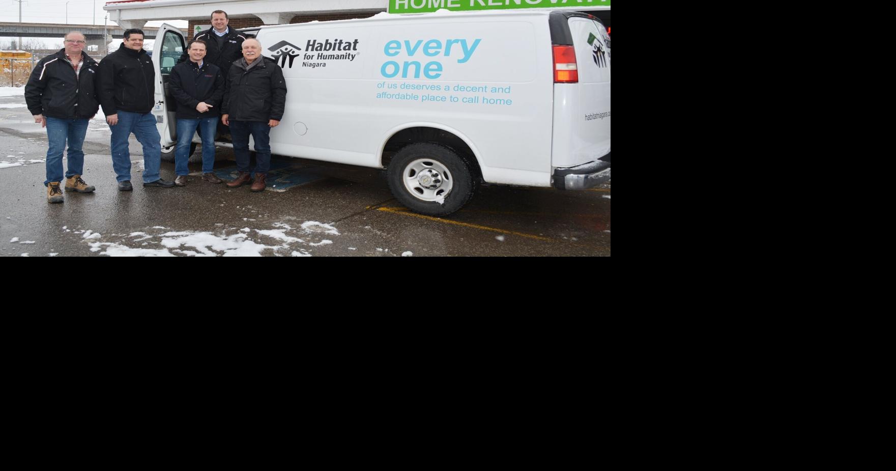 Habitat for Humanity Niagara accepts cargo van donation