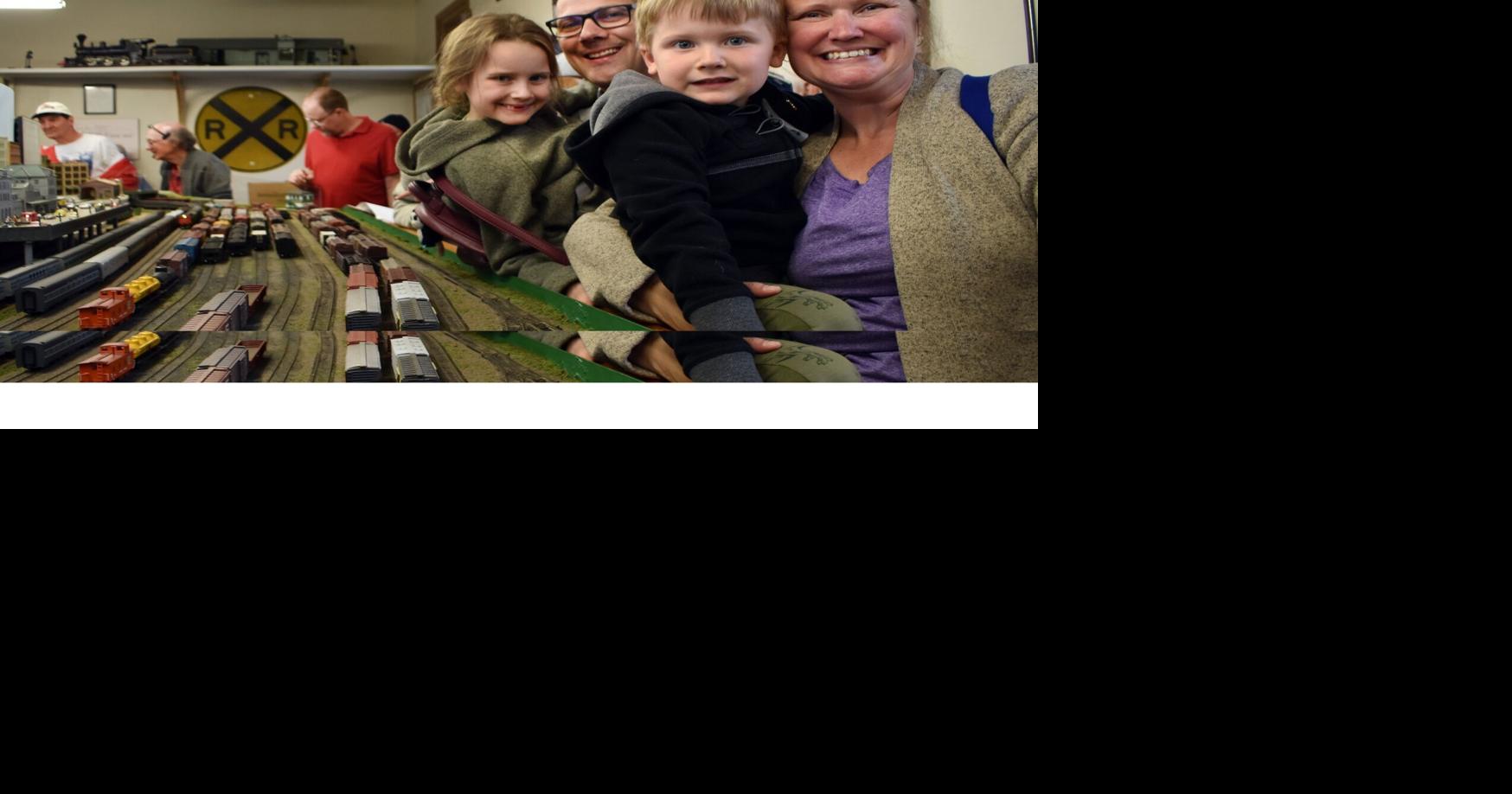 ‘Controlled chaos’ Model train open house packs in crowds in Fenwick