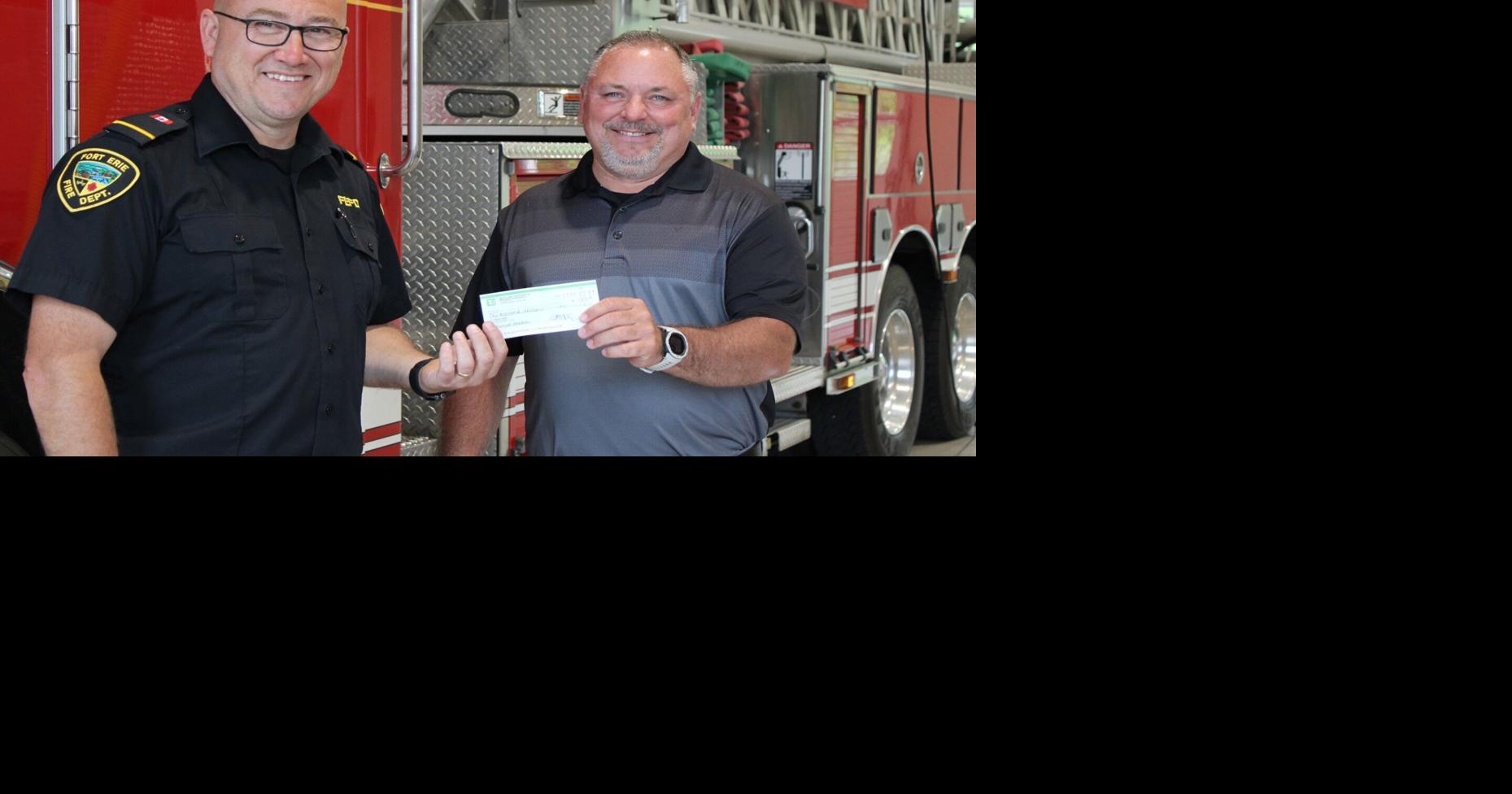 Ridgeway eatery ‘chips’ in to firefighter fundraiser