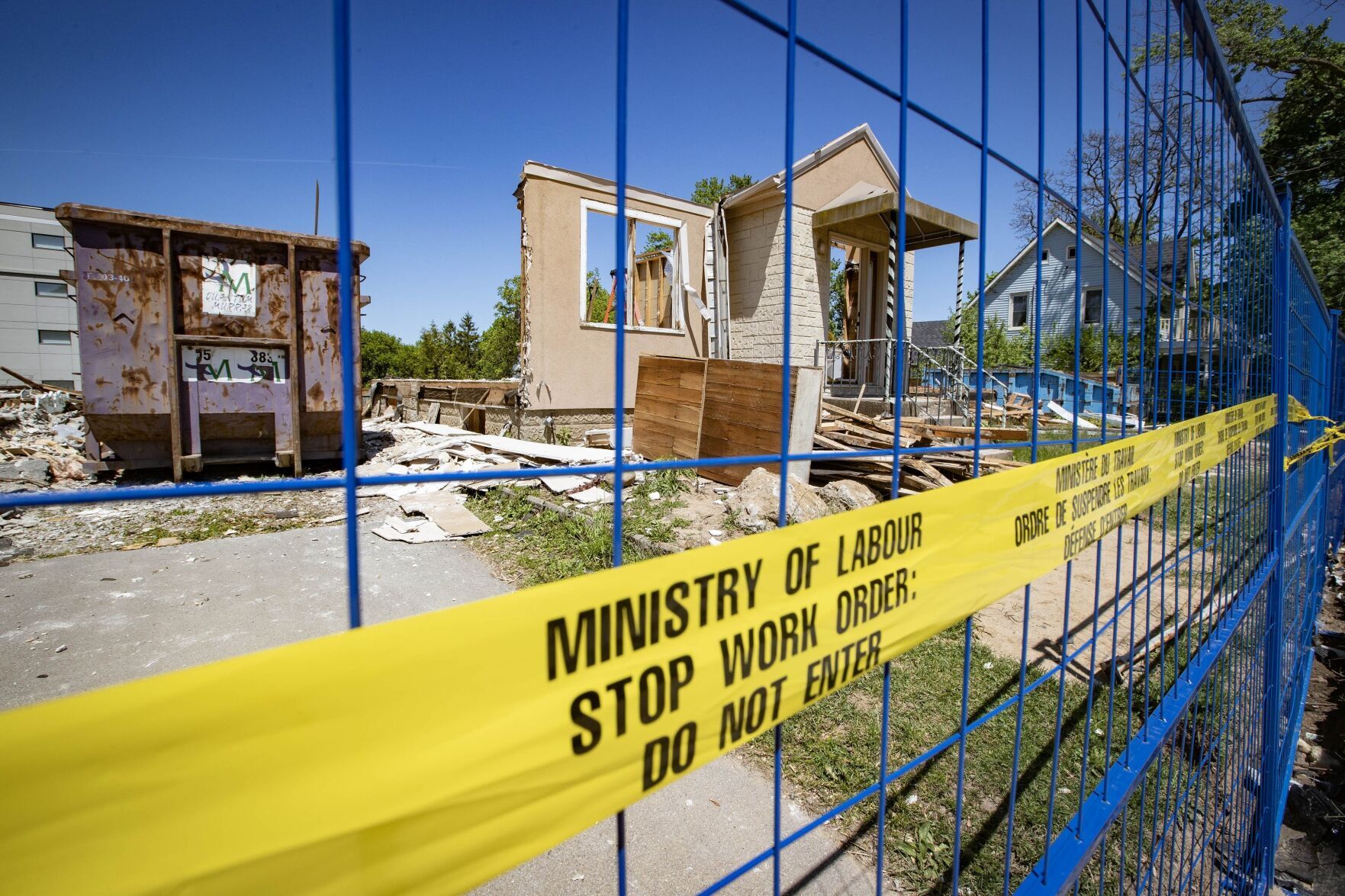 Man dies after wall collapses at Vineland house demo site