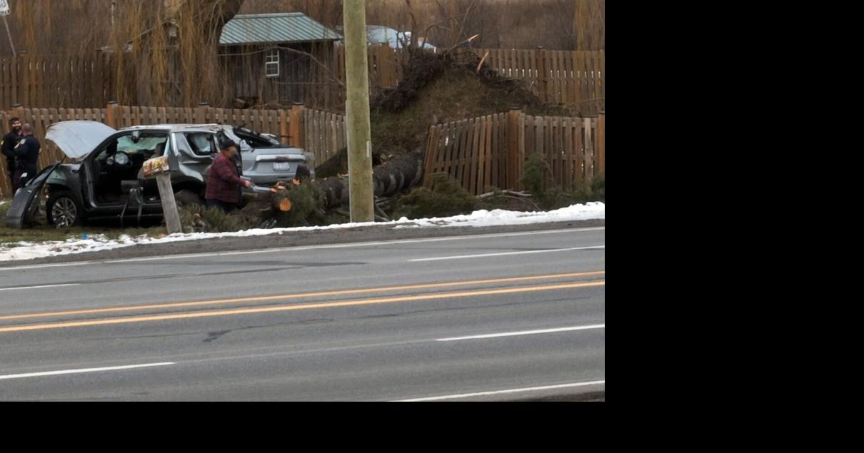 Driver taken to hospital after rollover crash in Fort Erie
