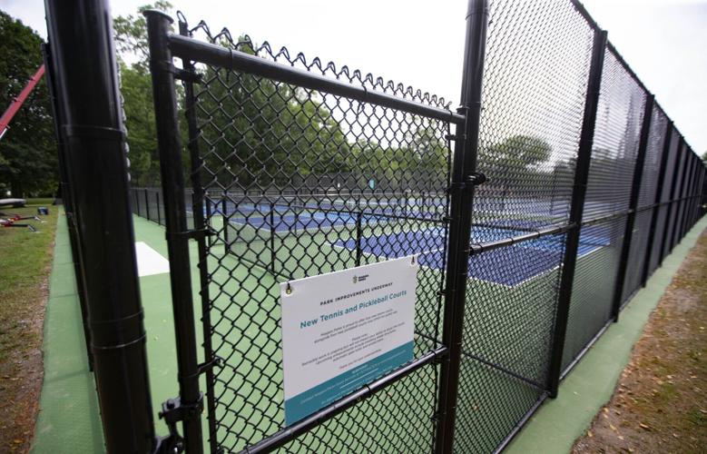 Redone tennis pickleball courts open at Queenston Heights