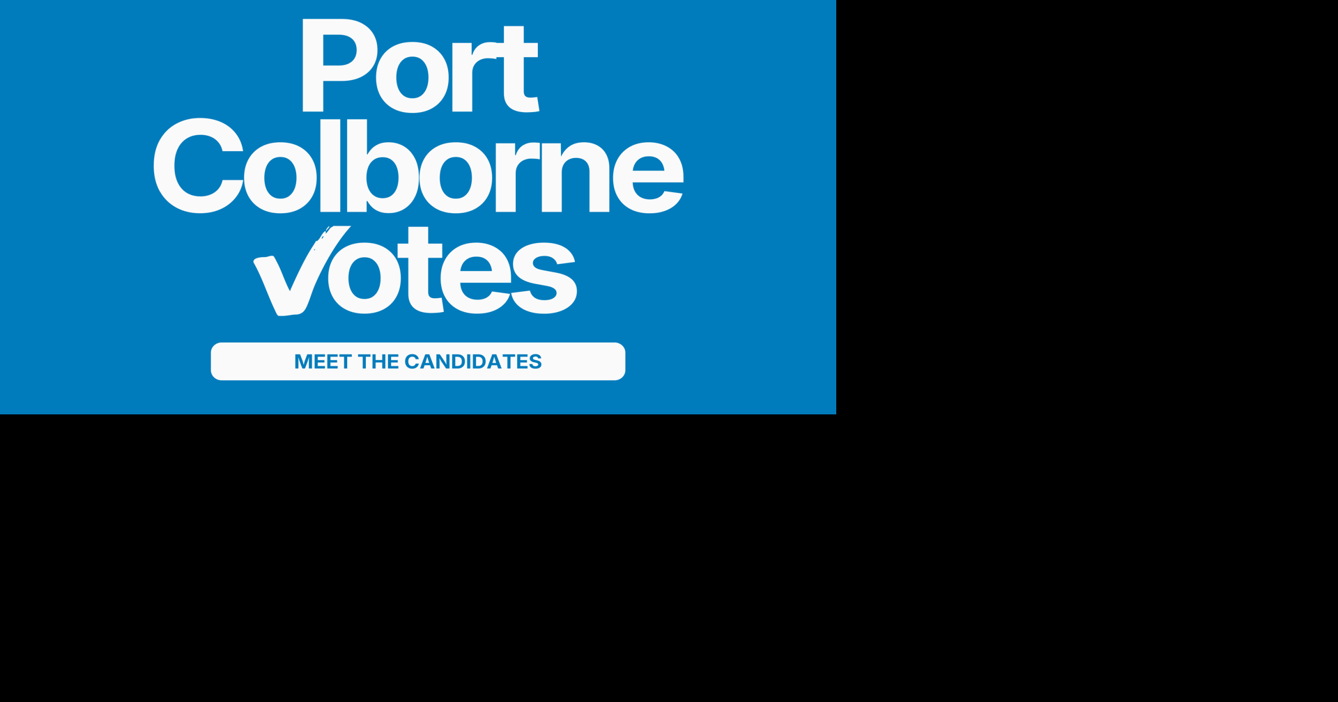 Who is running for council in Port Colborne this month?