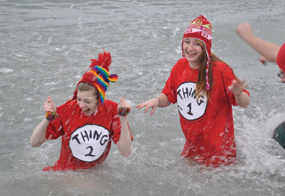 Polar Bear swim brings 70 years of frigid tradition to New Year's