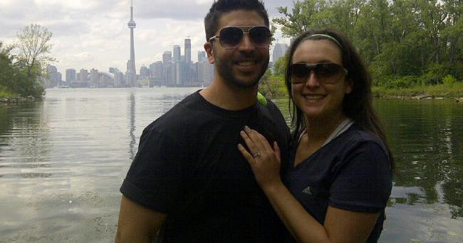 Falls man creates crossword to propose to girlfriend