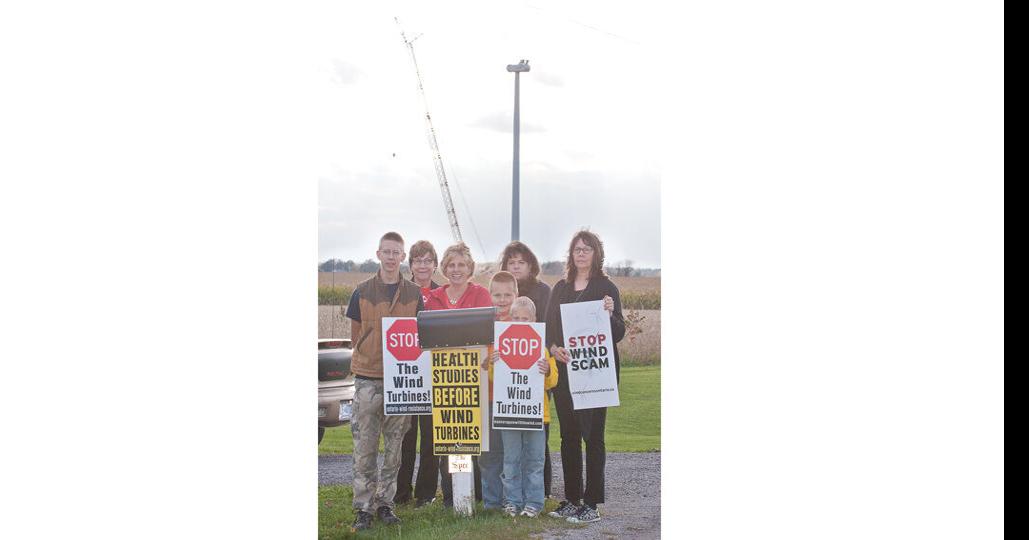 First of five turbines rises in Caistor Centre
