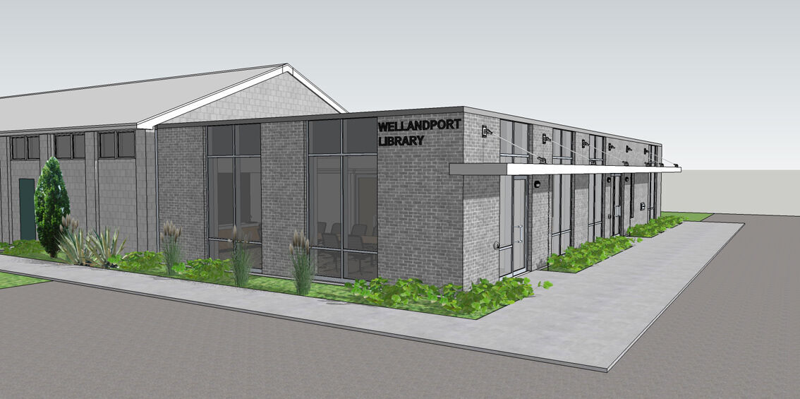 Wellandport library blueprints show complete overhaul of building