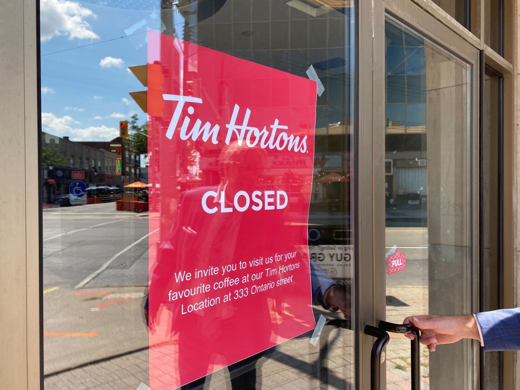 Downtown St. Catharines Tim Hortons closes permanently