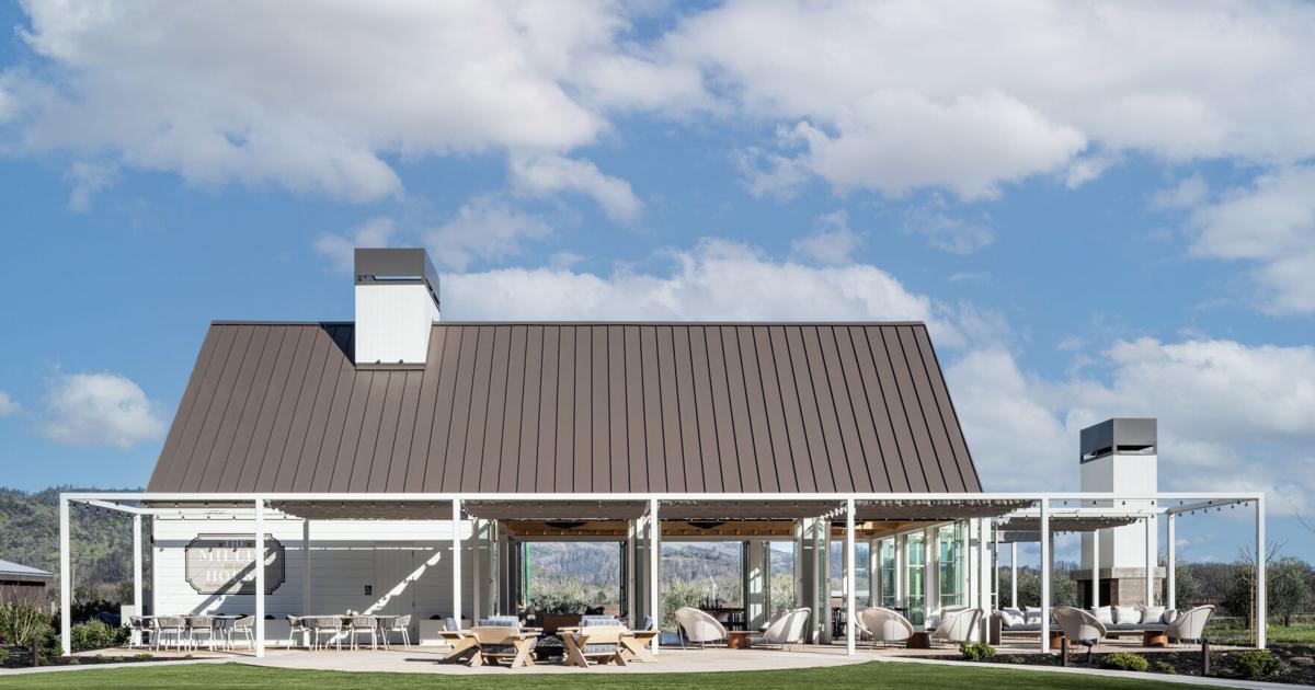 The Chic and Open-Air Interiors of Frank Family Vineyards' New Miller ...