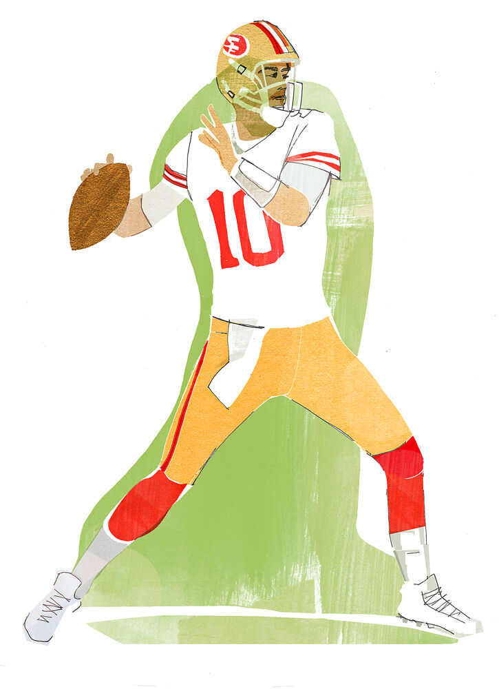 Jimmy Garoppolo Saint Candle American Football Jimmy G -   Singapore