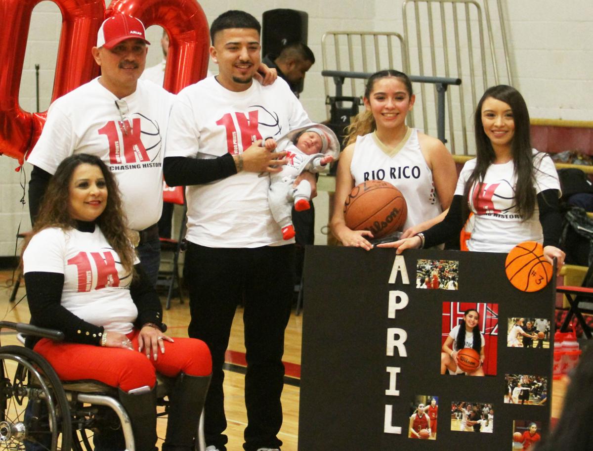 Rio Rico S April Martinez Breaks 1 000 Point Barrier Local