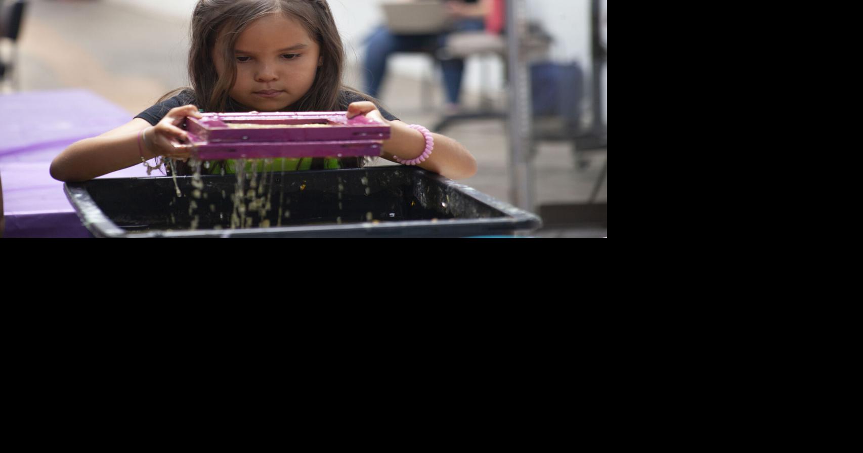 Local kids dive into paper-making process | Community ...