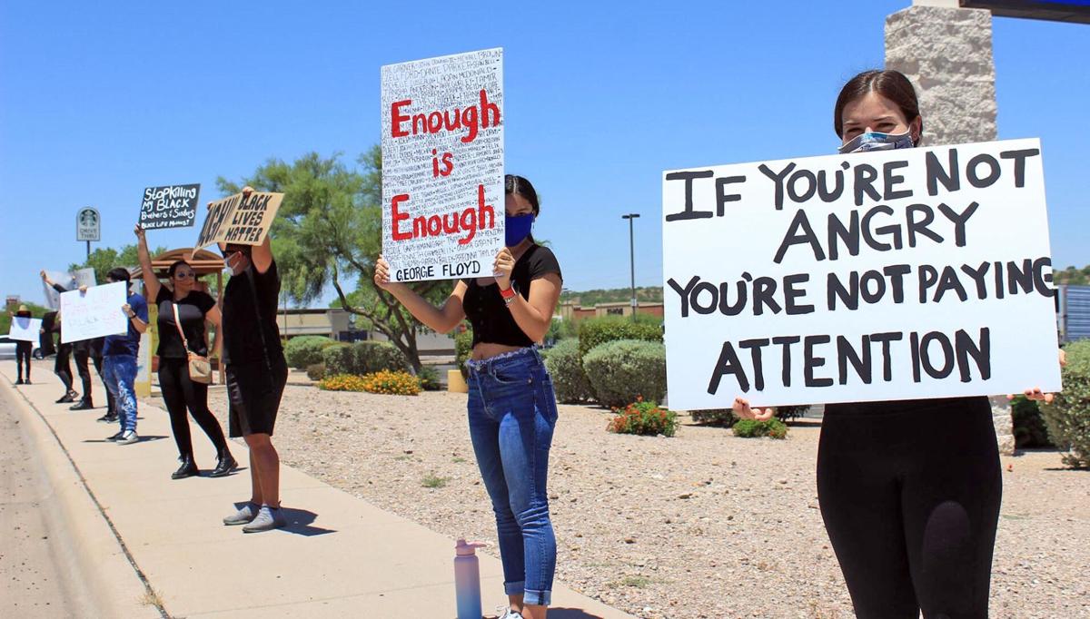 Locals Raise Voices In Support Of Black Lives Matter During