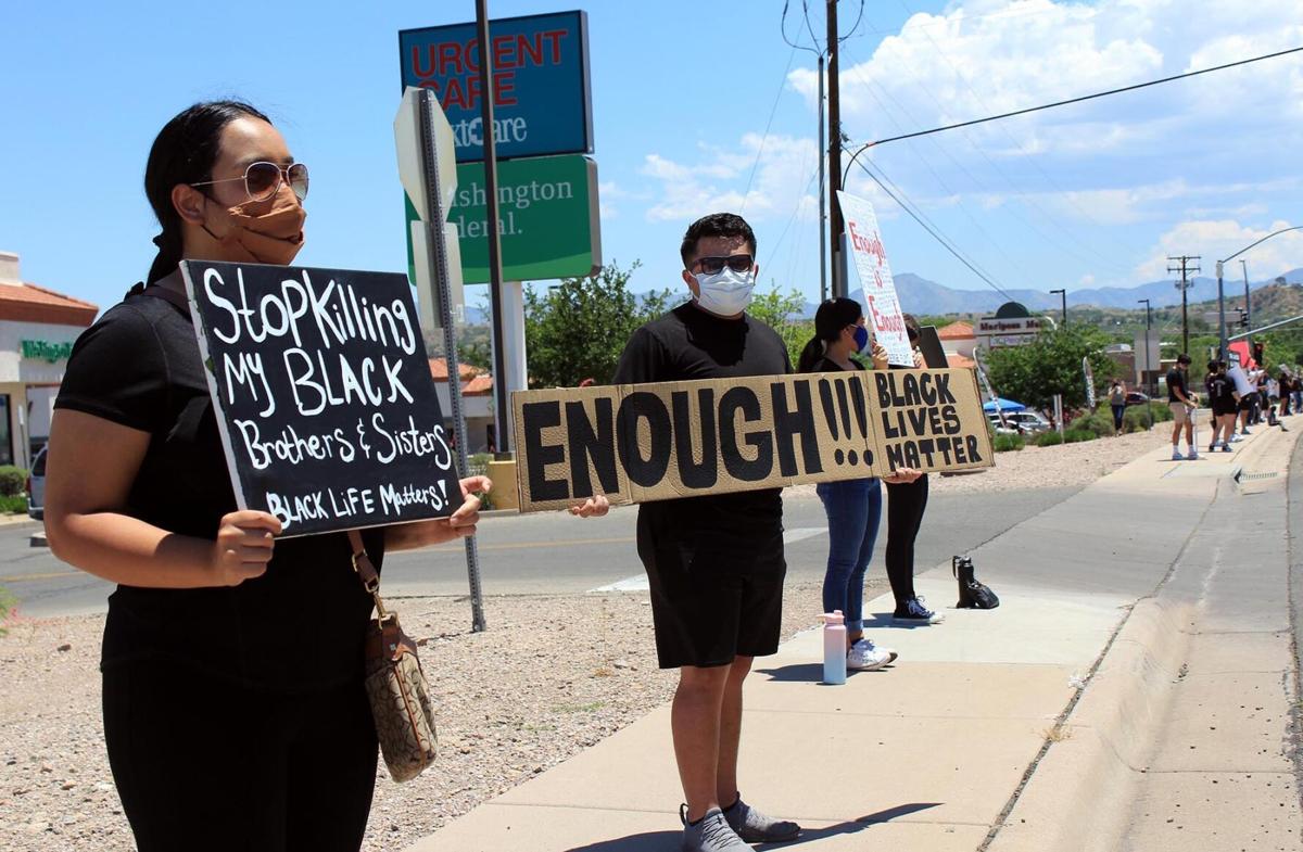 Locals Raise Voices In Support Of Black Lives Matter During