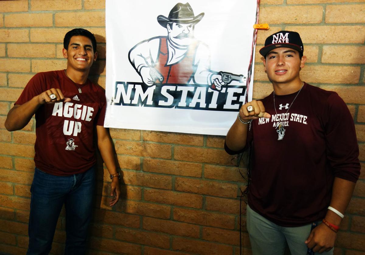 Apache teammates sign to play baseball at N.M. State Local Sports