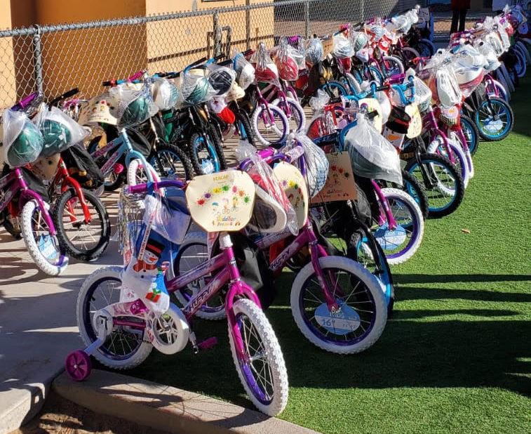 Kids get new bikes courtesy of SEACAP and Head Start Community