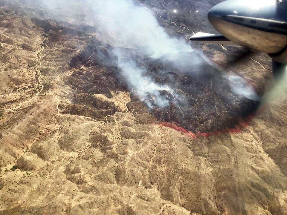 Warsaw Fire burning in western Santa Cruz County Local News