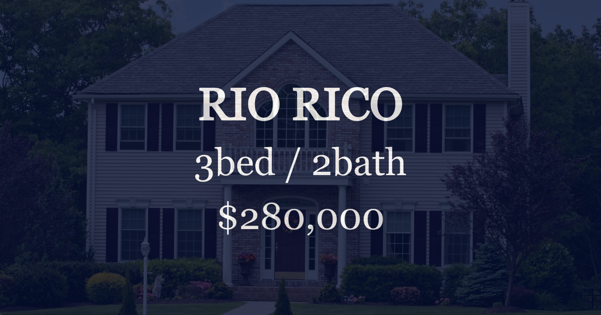 Three-bedroom house sells for $280,000 in Rio Rico