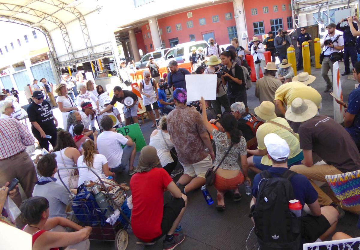 Port protest