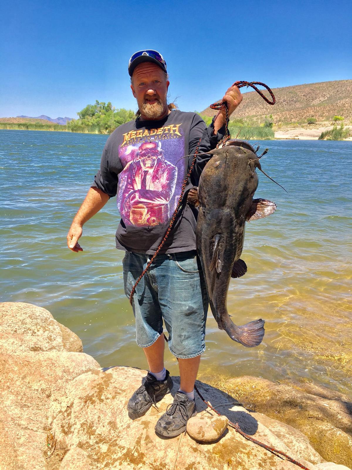 Large catfish caught at Patagonia Lake | Local Sports News ...