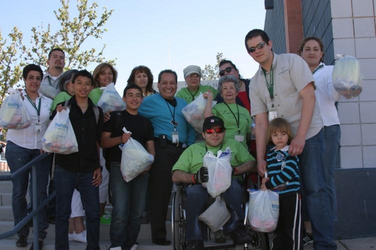 Food bank cruises in style to Kids’ Farmers Market Community