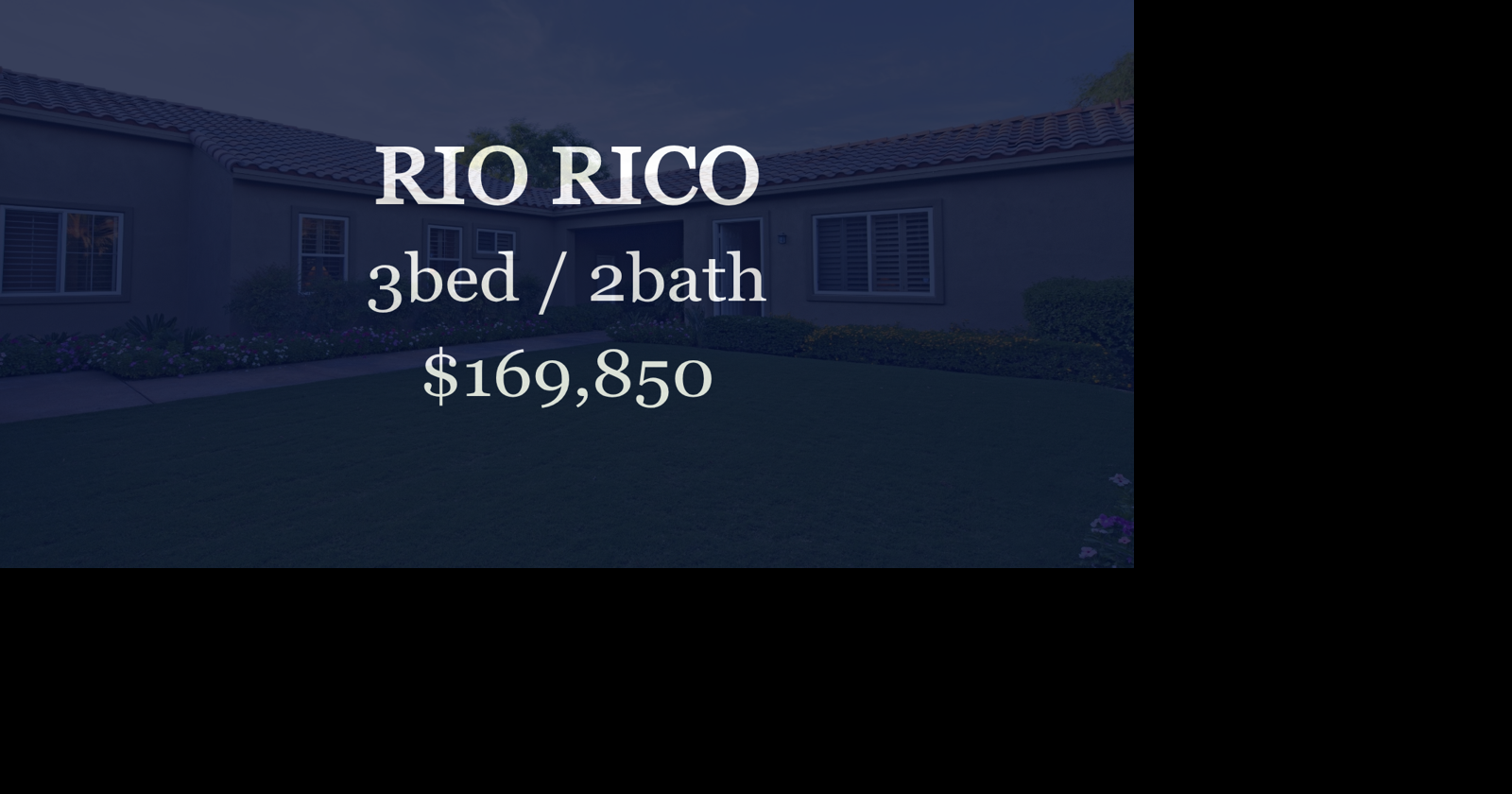 Single-family home sells for $169,850 in Rio Rico